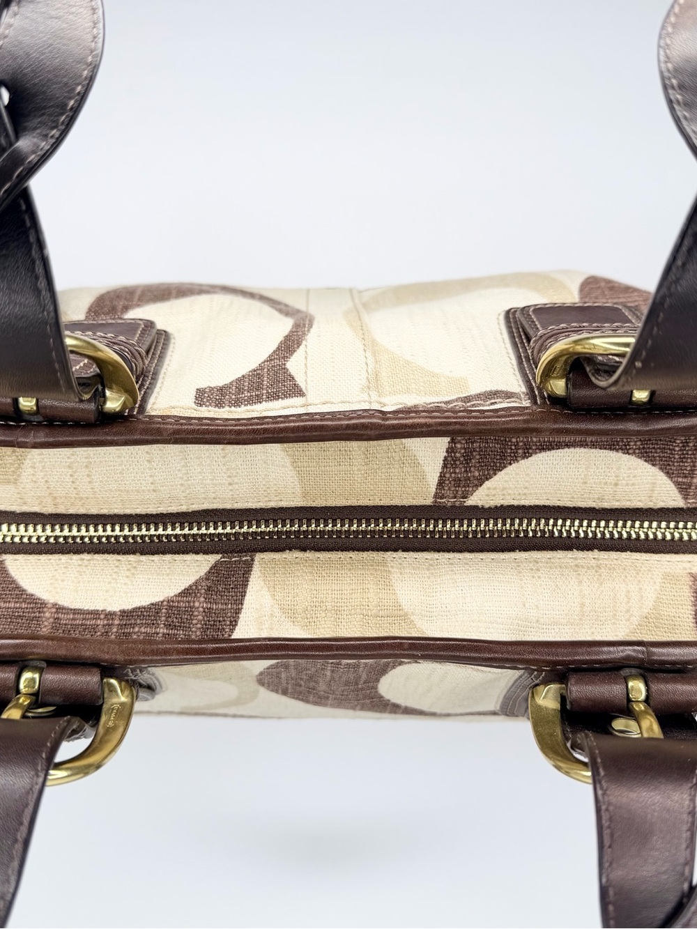 Coach vintage Y2K Soho Monogram canvas shoulder bag - Picture 5 of 13